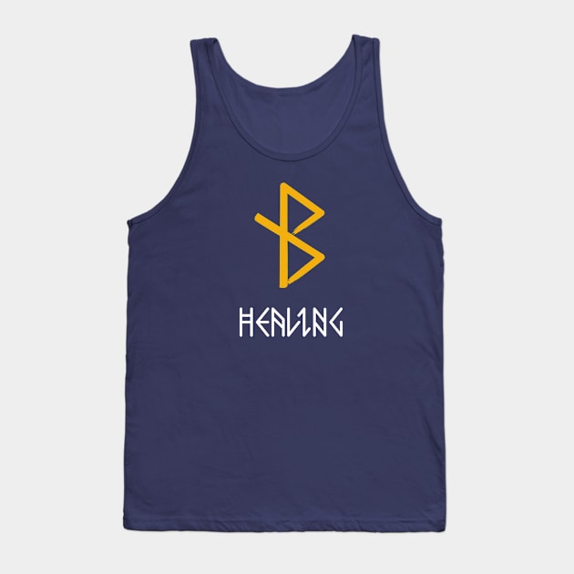 Viking Healing Rune Tank Top by Neon-Light